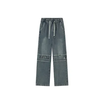 Qnxeey Jeans Unisex