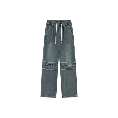 Qnxeey Jeans Unisex