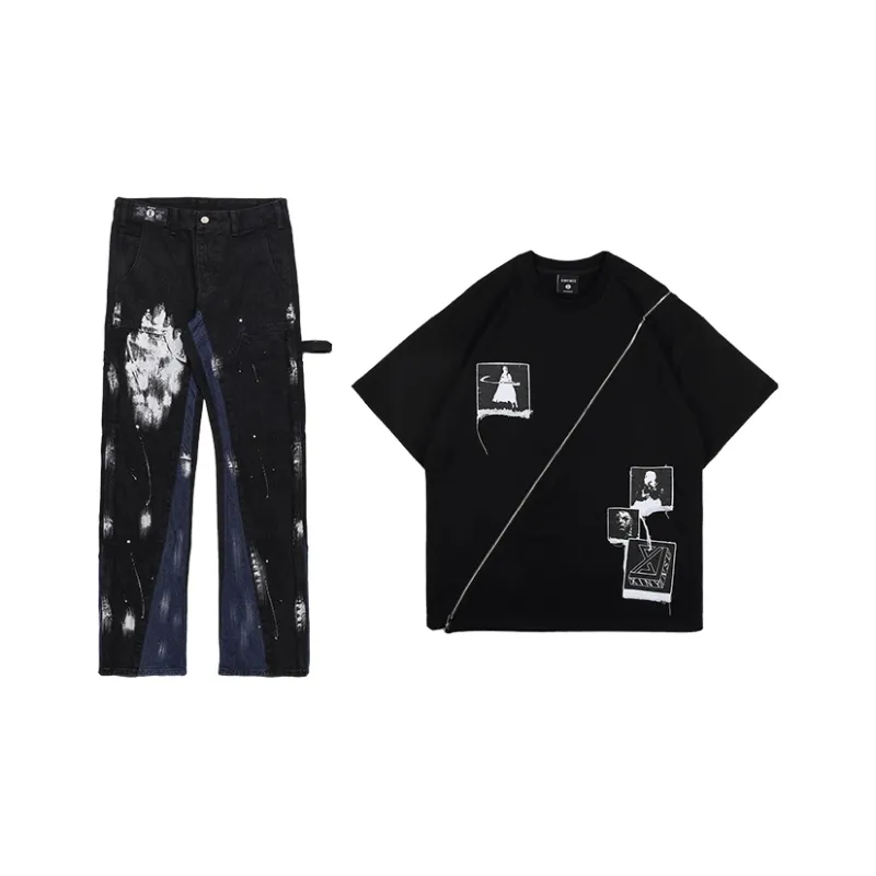 XINYINSU Straight Set Summer Unisex-0