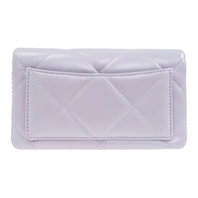 TORY BURCH Kira Leather Wallet Women's Purple-3