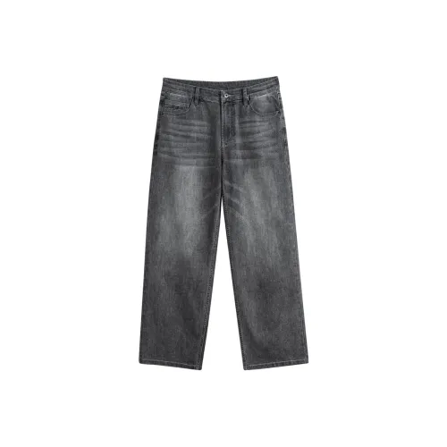 FAIRWHALE Jeans Unisex Black Gray