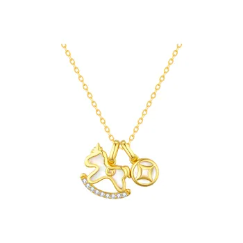 Schloney S925 Silver Necklaces Women's