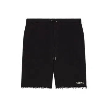 CELINE Shorts In Cotton Fleece