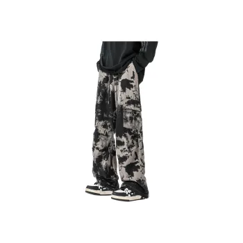 JUNGLE PANDA Cargo Pants Unisex Camouflage