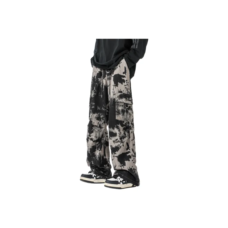 JUNGLE PANDA Cargo Pants Unisex Camouflage-0