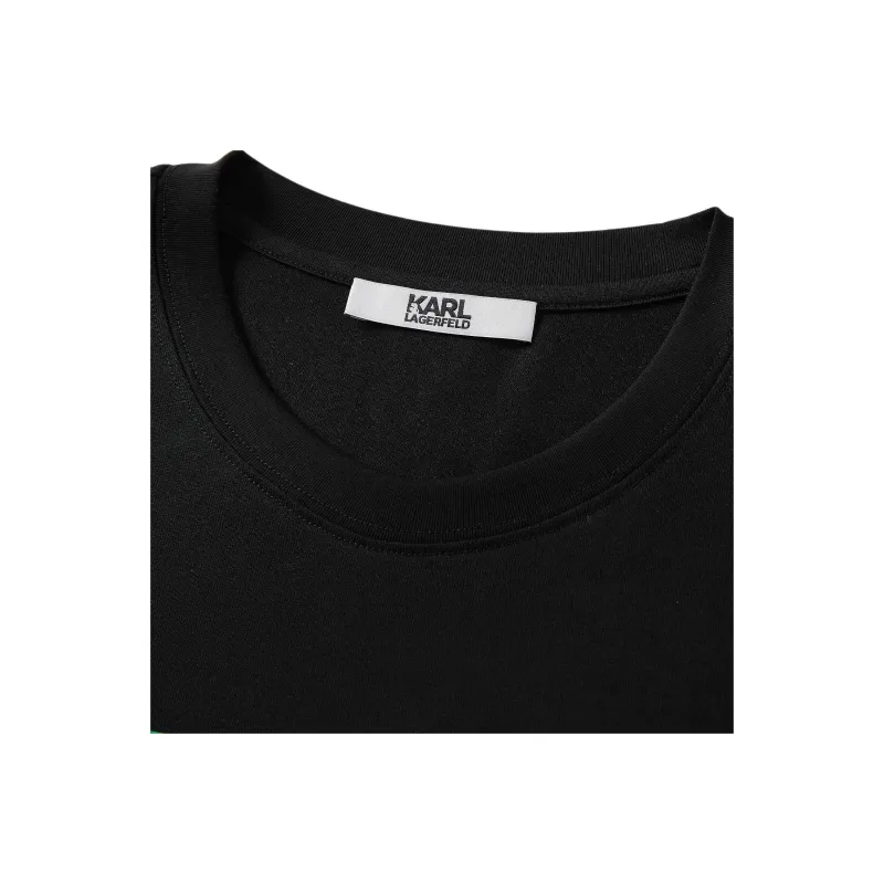 KARL LAGERFELD SS25 T Shirt Men's Black-1