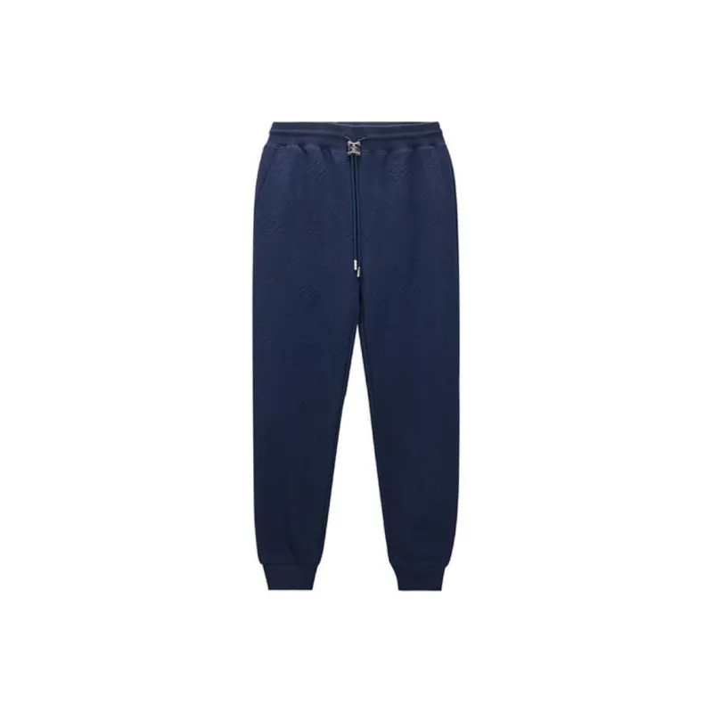Ed Hardy FW24 Casual Pants Men's Midnight Blue-0