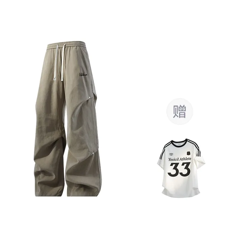 YOSICIL Cargo Pants Unisex Tea Brown-6