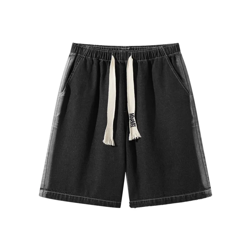 MARVEL Denim Shorts Unisex-0