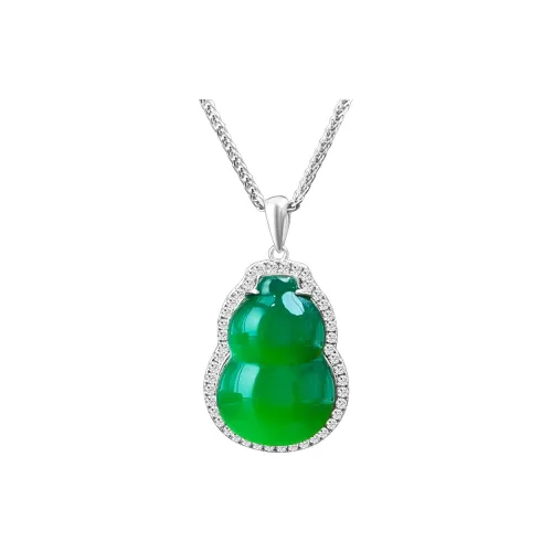 COISE Natural Chalcedony Pendants Women's