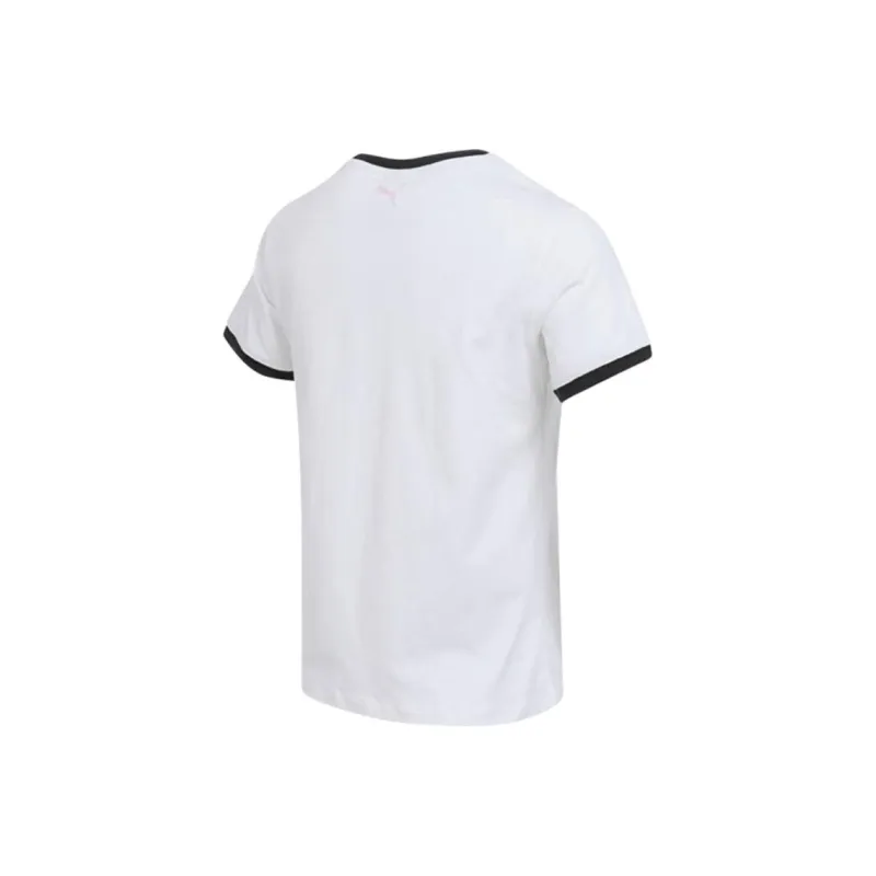 PUMA Club T Shirt Women's White-1