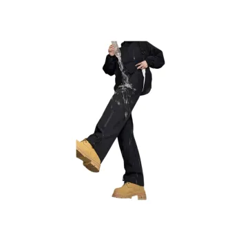 SUNSETMONENT Casual Pants Unisex Black