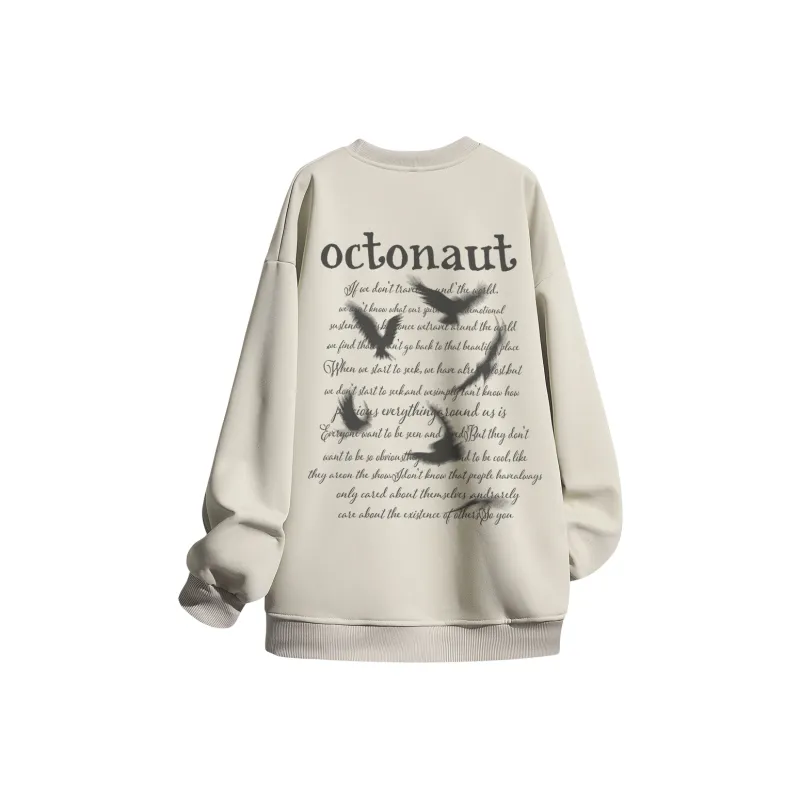 Small Columns Under The Sea Sweatshirt Unisex-8