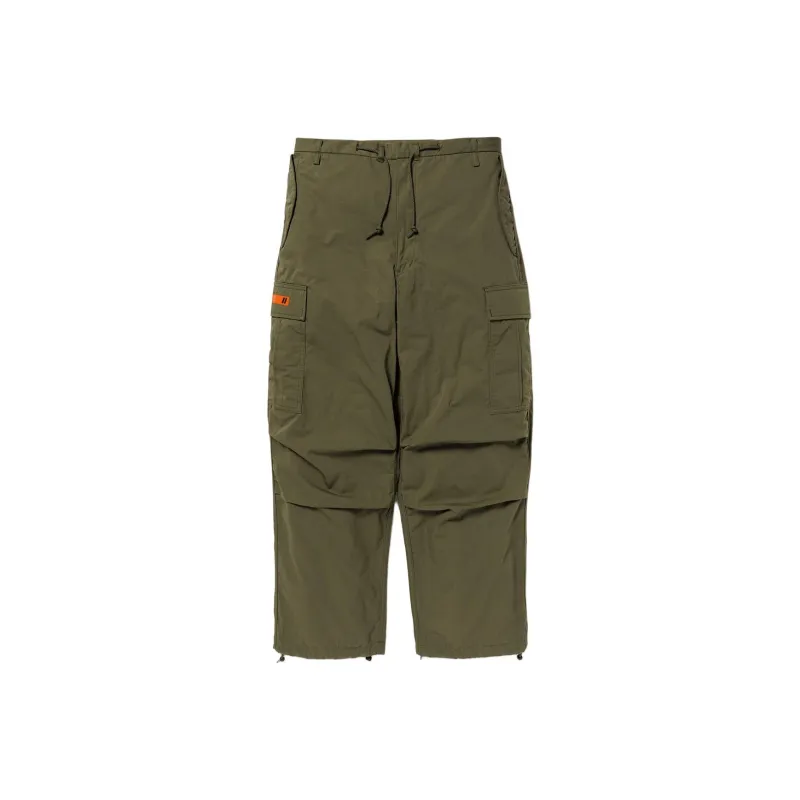 WTAPS SS25 Cargo Pants Unisex Olive Green-0
