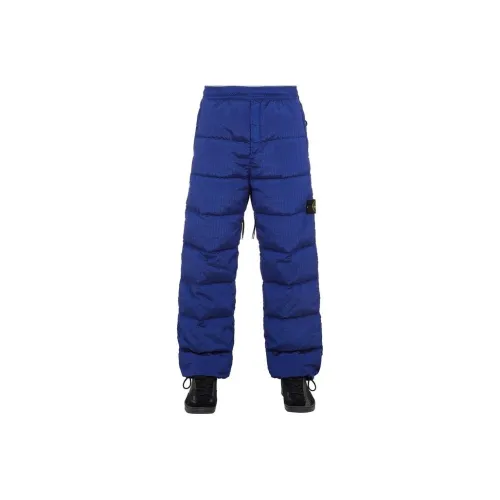 STONE ISLAND Down & Insulated Pants Men Blue