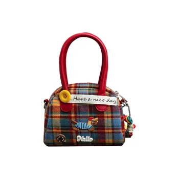 Yalu Woolen Crossbody One Shoulder Handbag Regular Women's Multicolor