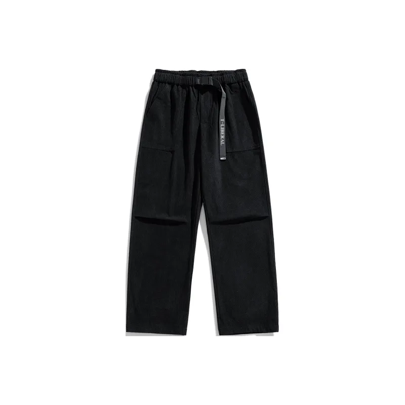 T liberal Casual Pants Unisex-4