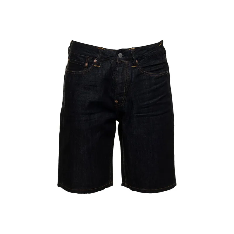 EVISU Denim Shorts Men Black-0