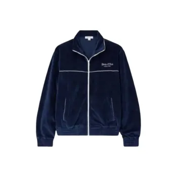 SPORTY & RICH Jackets Coats Men's Marine Blue