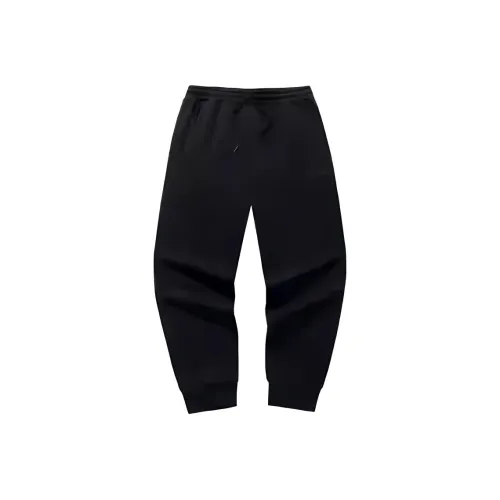 CHAOJIANTA Casual Pants Men's Basic Black