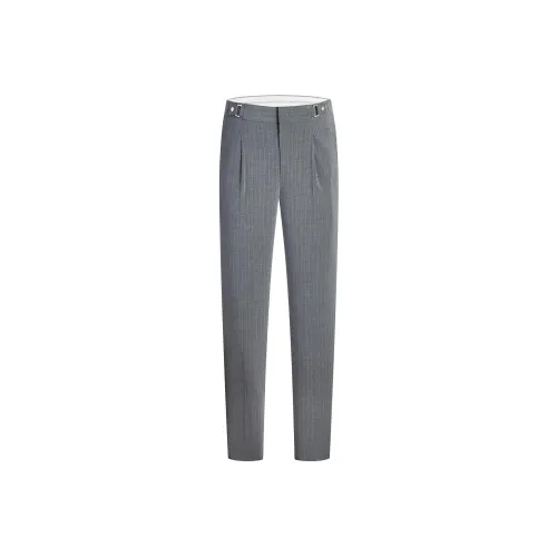 Jiumuwang Men's Pants Expert Suit Trouser Men's Sky Gray+Conical Version