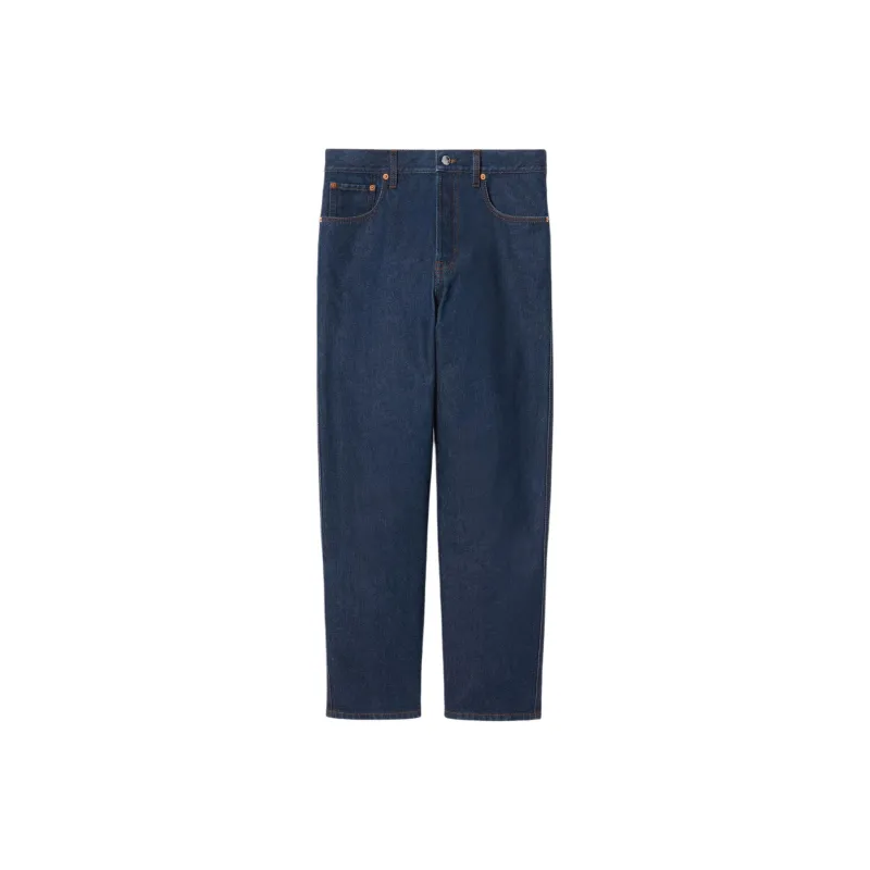GUCCI FW24 Jeans Men's Dark Blue-0