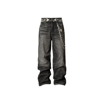 OKME Jeans Unisex Black