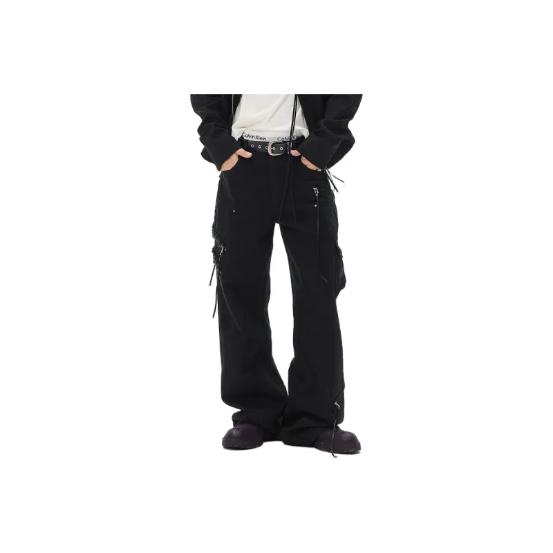 WHISTLEHUNTER Jeans Unisex Black-0