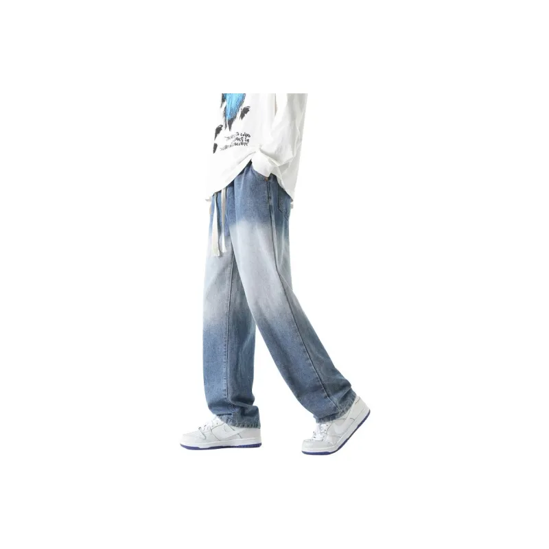 GROW DATE Jeans Unisex Black Gray-0