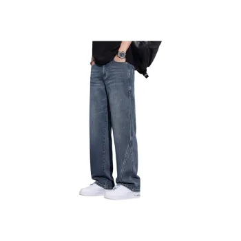 Tonlion Jeans Unisex Medium Blue