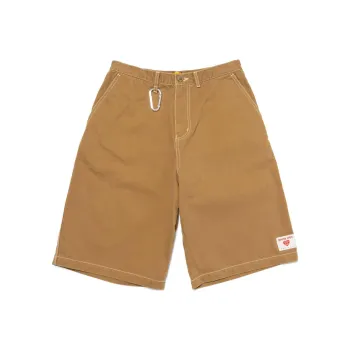 HUMAN MADE Logo appliqué Straight leg Shorts