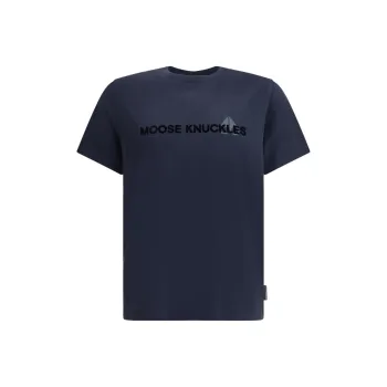 Moose Knuckles Logo print T shirt