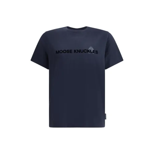 Moose Knuckles Logo print T shirt