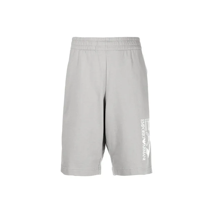 EMPORIO ARMANI EA7 SS22 Casual Shorts Men's Light Gray-0