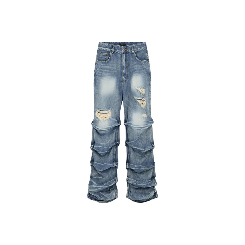 WE11DONE Jeans Men Blue-0