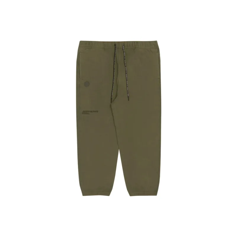 Aape Logo embroidered Cotton Track Pants-3