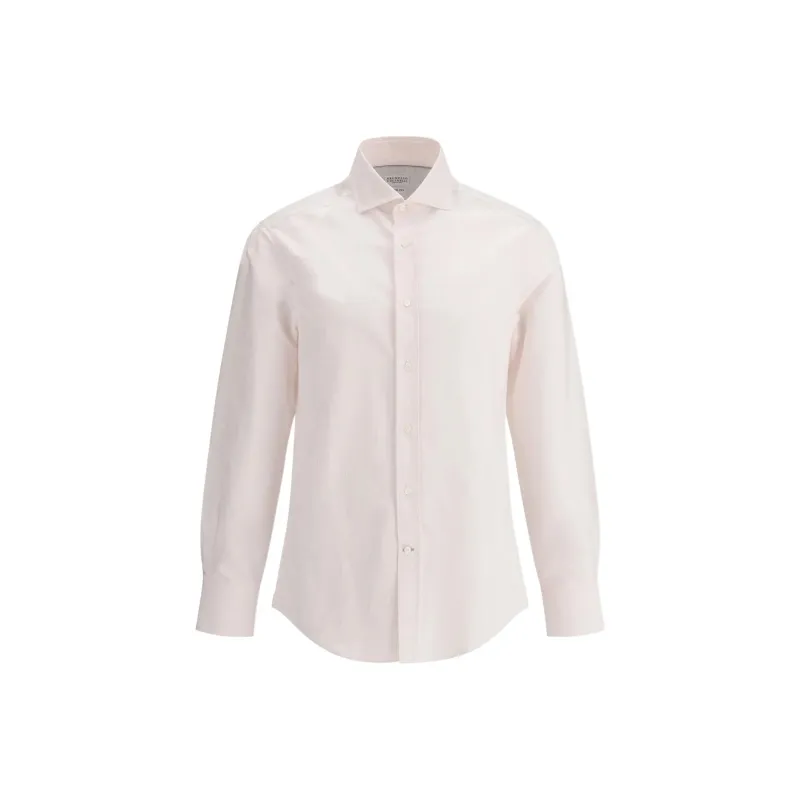 Brunello Cucinelli Long Sleeved Button Up Shirt-0