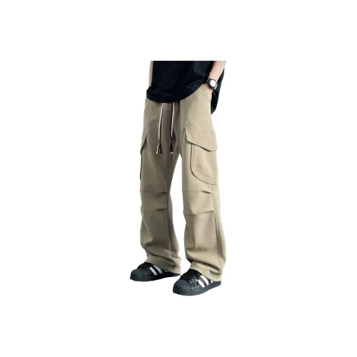 NOAHGIGI Cargo cohen pants Unisex Khaki