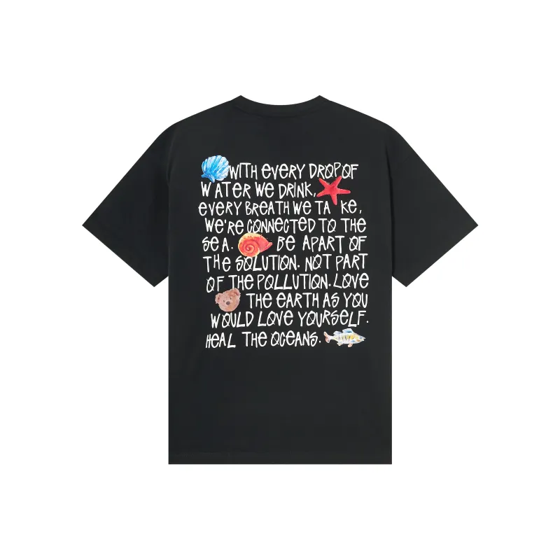 NOISY TEDDY T Shirt Unisex Black-1