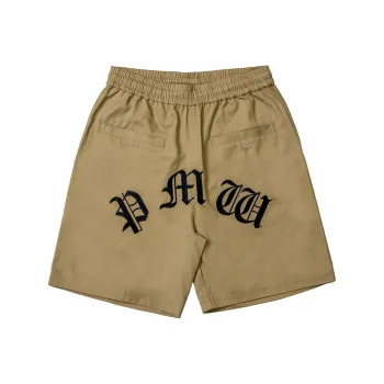 P.M.W SS21 Loose Fit Shorts Men's Khaki