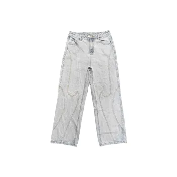 Kudamm Jeans Unisex Light Blue