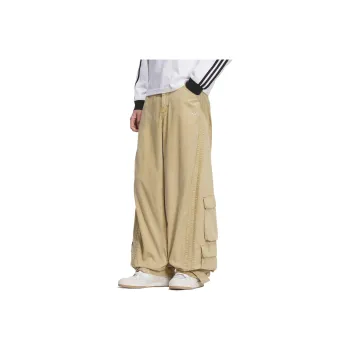 Adidas Originals Casual Pants Unisex Linen Khaki Brown