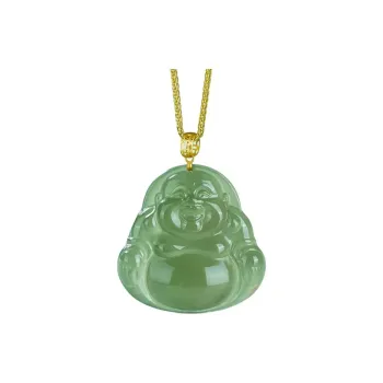 YUDI Pendants Green Jade Women's