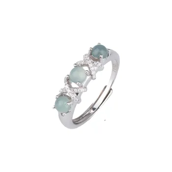 QIXIANG Ice Glutinous Rings Women's