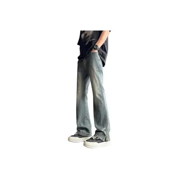 Children Of Huaxia Jeans Unisex Vintage Blue