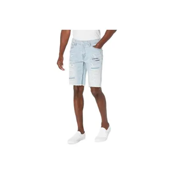 GUESS Denim Shorts Men Blue