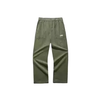 Anta Sports Lifestyle Collection Lifestyle Collection Casual Pants Unisex Sea Duck Green