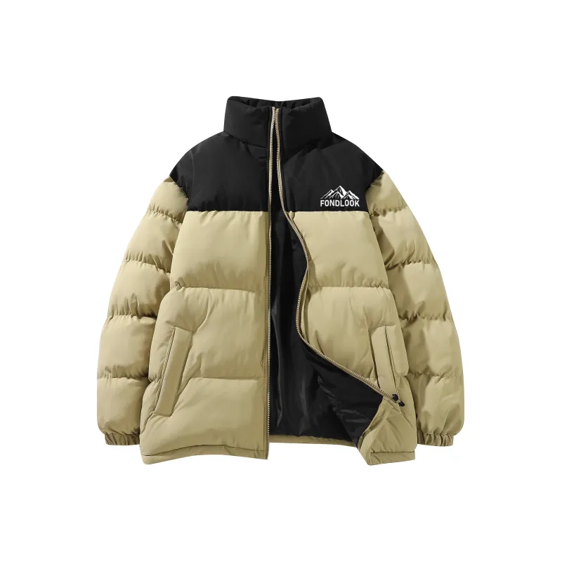 FONDLOOK Puffer Jackets Unisex-18