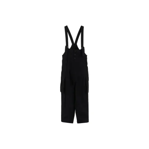 Yohji Yamamoto Pour Homme SS25 Overalls Men's Black
