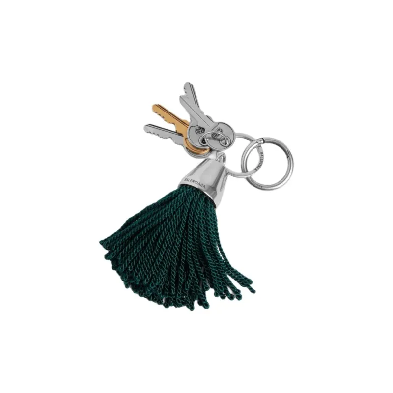 Balenciaga Metal Keychains Unisex Green-1